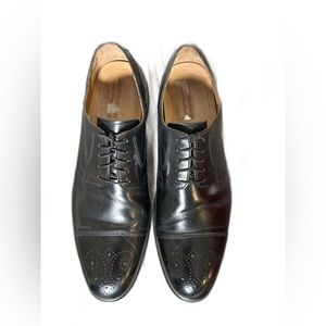 Johnston & Murphy Cap Toe Leather Oxfords